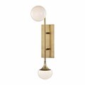 Hudson Valley Fleming 2 Light Wall Sconce 4700-AGB